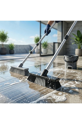 Günsan Yer Fırçası Kıl Boyu 3cm 020 003 Sert Kazıma Kenarlı - 12'li Paket