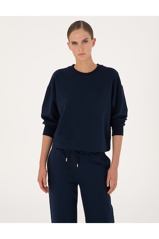 Pierre Cardin Kadın Lacivert Sweatshirt 50314963-vr033 Lacivert