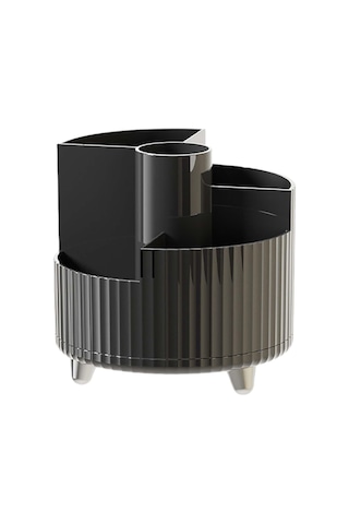 Homyl Dönen Makyaj Organizatör Masası Saklama Kabı Anti Kayma