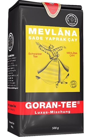 Mevlana Sade Yaprak Goran Tee Siyah Dökme Çay 500GR