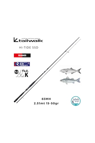 Tailwalk Hi-tide Ssd 83mh 2.51mt 15-50gr 2p Spin Kamış