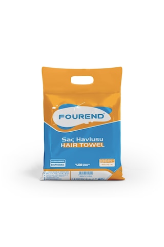 Tek Kullanımlık Saç Havlusu Tek Paketli 70x40