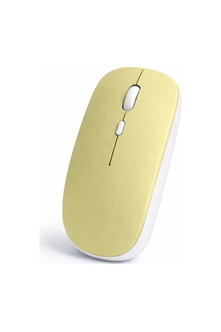 Minimal Tasarımlı Kablosuz Mouse Bluetooth Bağlantı Şarjlı Usb Dongle Destekli Hafif Ve Şık 1525