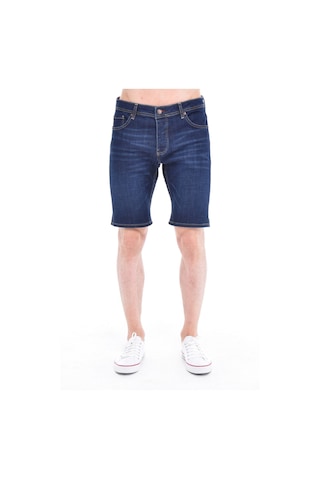Cedy Denim Erkek Kot Şort Slim Fit Jean Şort - C342 Lacivert