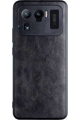 Xiaomi Mi 11 Ultra Kamera Korumalı Deri Kaplama Kılıf - Al8120