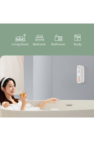 Moveevo Usb Şarjlı Duvar/masa Tipi Zaman Ayarlı Oto Oda Kokusu Makinesi - Yeşil Yeşil