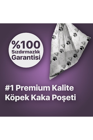 Ubpet Köpek Kaka Poşeti I Mösta Atık Poşeti I Kokulu 120 Adet 8'li Rulo