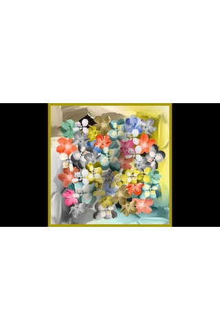 İpekal Fresh Soft Pamuk Eşarp - 05079 - 90 X 90 / 12 Yeşil 12 Yeşil