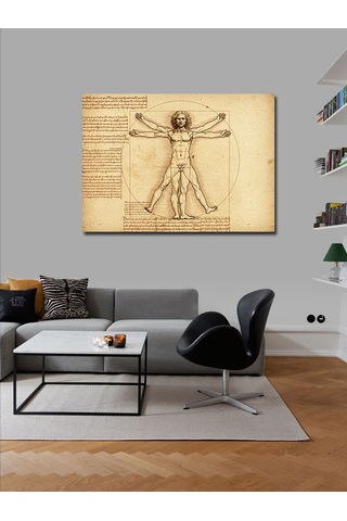 Kanvas Tablo Da Vinci'nin Adamı