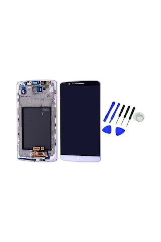 LG Uyumlu G3 D855 Lcd Ekran Dokunmatik Çıtalı + Tamir Seti