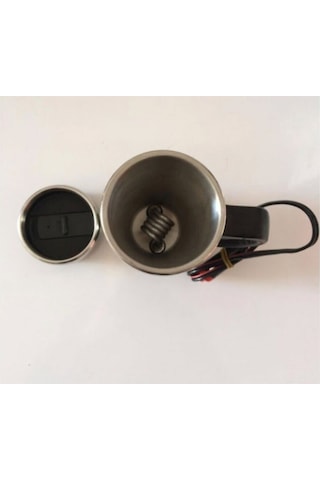 Ahmet Otomotiv Şahika 24V 500 ML Çelik Çakmaklık Girişli Araç Içi Oto Su Isıtıcı Kettle