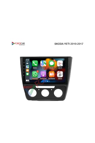 SKODA YETİ ANDROİD MULTİMEDYA 2_32 KABLOSUZ CARPLAY