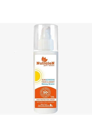 Pure Nature Yüz Vücut Ve Çocuk Güneş Kremi 50+Spf 100 ML