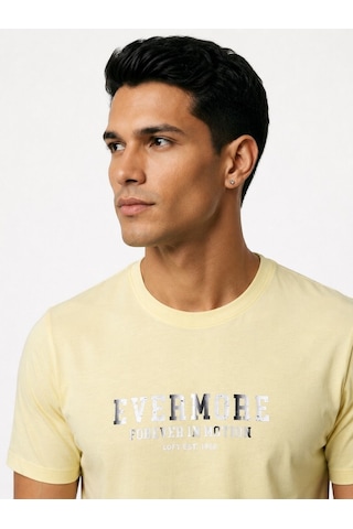 LOFT Regular Fit Erkek Tshirt K.kol Lf2042951 Q1.v1 Sarı