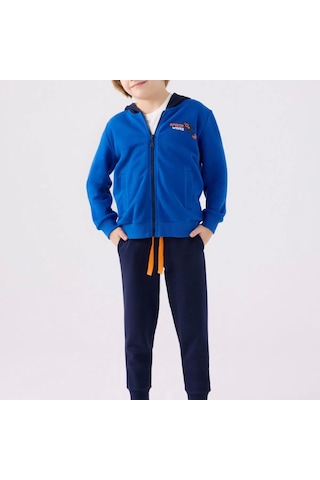 U.s. Polo Pijama Takımı Rp3444-2 Cobalt Cobalt Mavi