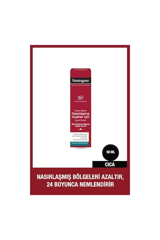 Neutrogena Nasırlaşmış Ayaklar için Ayak Kremi 50 ML
