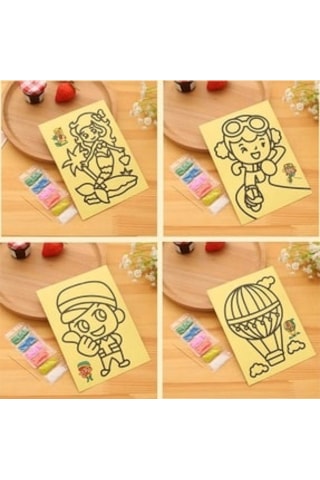 5'li Kum Boyama Seti