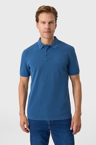 Back And Bond Regular Fit Mavi Polo Yaka Tişört
