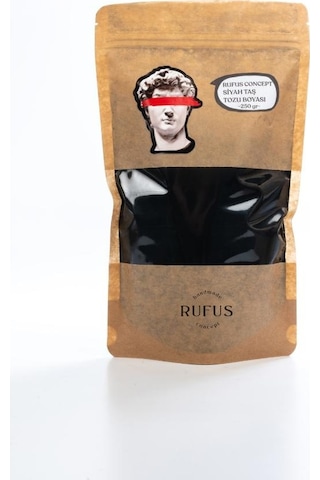Rufus Concept Siyah Taş Tozu Boyası 250 Gr