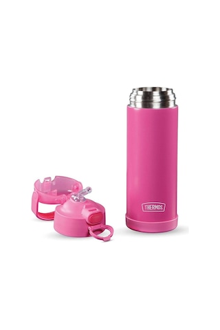 Thermos F422 Funtainer Çocuk Pipetli Termos 0,47l Neon Pink Pembe