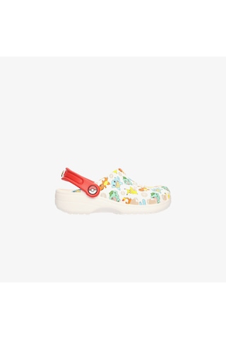 Crocs Pokemon Classic Clog Çocuk Renkli Terlik 207739 Beyaz