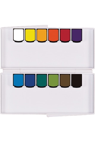 Mijello Mission Silver Class Tablet Sulu Boya 12 Renk