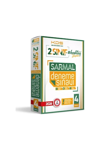 2026 2.sınıf Maarif Modeli Hashtag Yayınları 4lü Sarmal Özgün Deneme Paketi