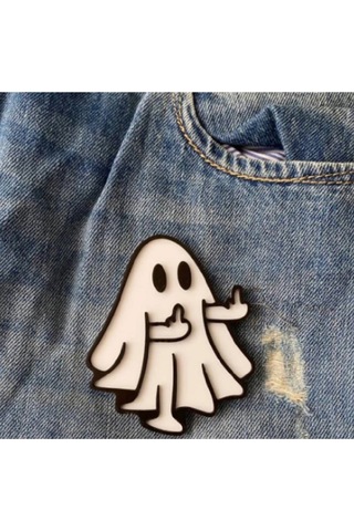 Hayalet Rozeti - Ghost Badge - Rozet - Hediyelik