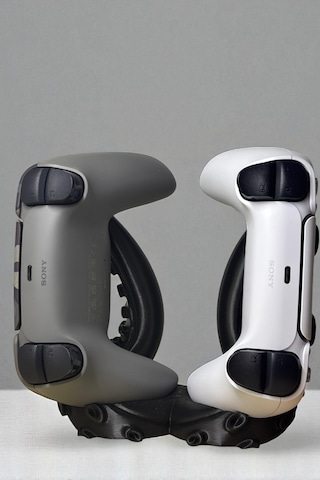 Ps4/ps5 Uyumlu 2'li Konsol Standı Kol Tutucu Stand Joystick Standı 3d Baskı Ahtapot Şeklinde Siyah