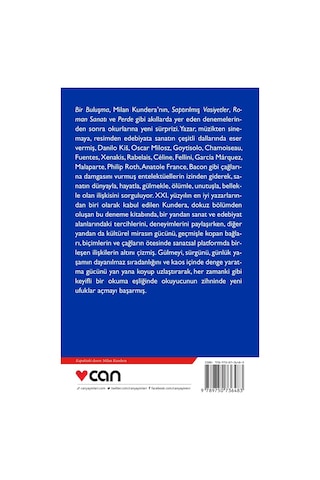 Bir Buluşma -Milan Kundera - Can Yayınları