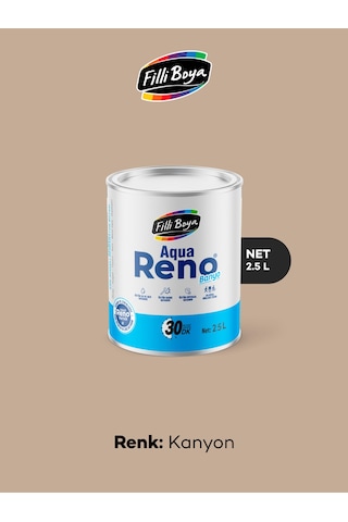 Filli Boya Aqua Reno Banyo İpeksi Mat Renovasyon Boyası 2.5 L