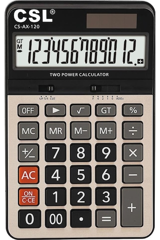 Csl Cs-ax-120 12 Hane Masa Tipi Hesap Makinesi Diğer