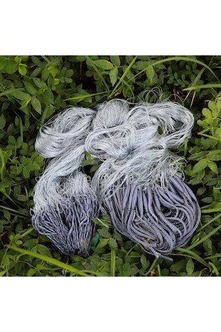 Novahub Balıkçılar İçin 3 Katmanlı Naylon Ağ, Çeşitli Boyutlarda 30mm, 40mm, 50mm, 60mm, Uç Kapaklı Seçenekleriyle