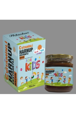 Hekimhan C Vitaminli Harnup Ekstraktlı Macun 240 G + Keçiboynuzu Özü 350 G