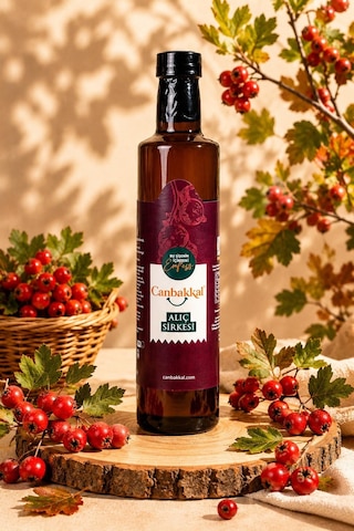 Canbakkal Doğal Yoğun Aromalı Alıç Sirkesi 500 ML