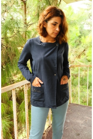 Crveniruz Sweatshirt Hırka Lacivert