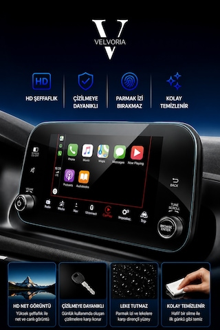 Fiat Egea Cross 2021 2022 7 Inç Navigasyon Nano Ekran Koruyucu