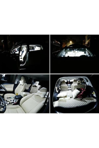 2 Adet 36mm Sofit Led Aydınlatma Tavan Plaka Oto İç Aydınlatma Sü