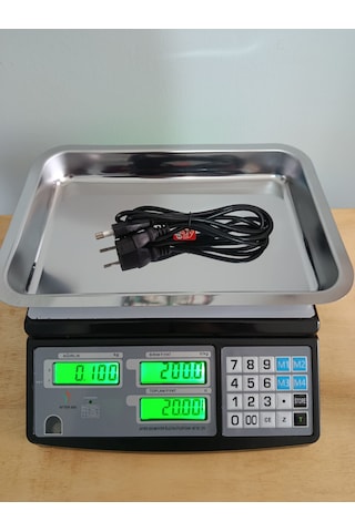 30 Kg Terazi-ayter 30s-2026 Bakanlık Onaylı Mühürlü-pazar Market Tartı-yeni Hafızalı Model-