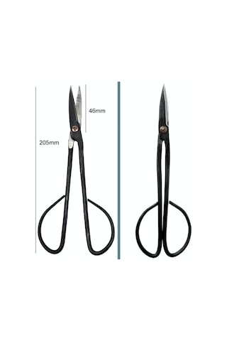 Omeniv Otantik Bonsai Makas Sukulent Kaktüs Makası Karbon Çelik