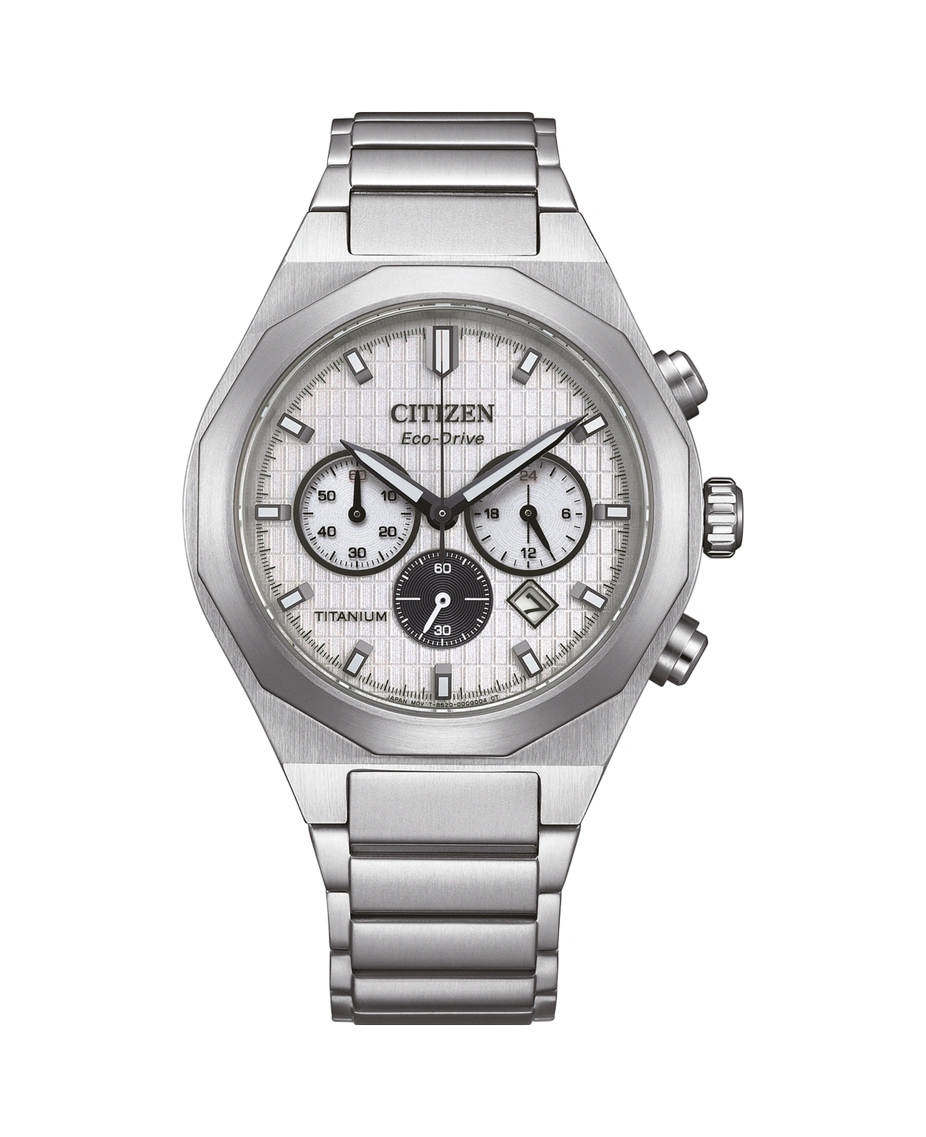 Citizen Zenshin Senkei Chrono Ca4691-59a Super Titanium Eco-drive Erkek Kol Saati Metalik