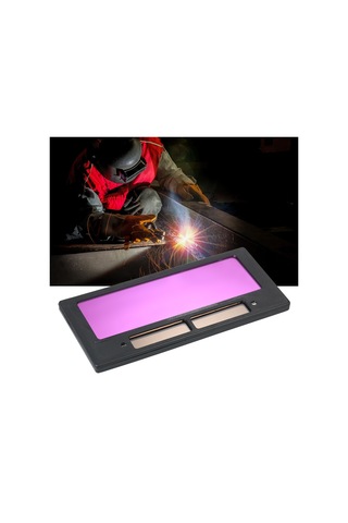 Springsun Güneş Enerjili Otomatik Kararan Kaynak Maskesi + Şapka Lens Filtre / Gölge Maske & Lehimleme Gözlük