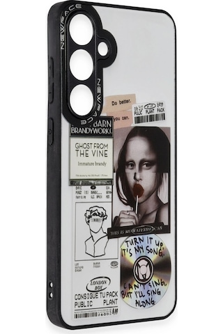Gld-spt- Newface Samsung Uyumlu Galaxy S24 Plus Kılıf Mirror Desenli Kapak - Mirror - 2