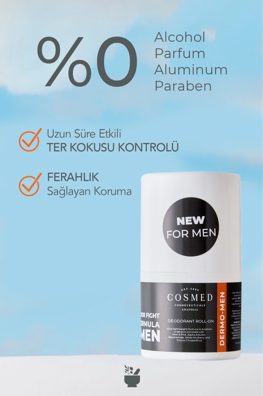 Cosmed Dermo-Men Deodorant Roll On 50 ml