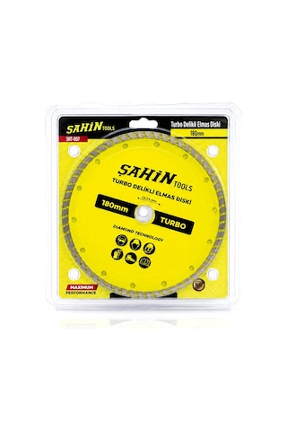 Şahin Tools Şht-007 Mermer Kesici Disk 180mm 7" Spral Taşı