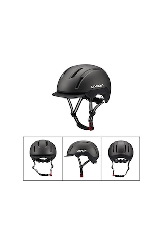 Lixada Gri Nefes Alabilir Darbeye Dayanıklı Bisiklet Kaskı 12 Standart Gri