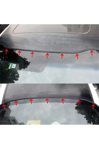 Universal Kenar Fitili Bantlı Kauçuk Conta Ön Arka Cam Sunroof