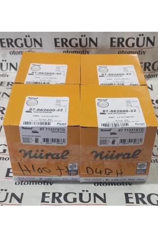 Motor Piston+segman Std H100-kıa Bongo K2500 D4bh Motor 2.5 Tci 4lü Kit 1.3. Ve 2.4. 8771337-8771339 Std
