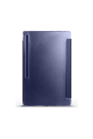 Goocamp Galaxy Tab S8 Ultra Sm-x900 Uyumlu Smart Cover Standlı 1-1 Kılıf-kırmızı Tablet Kılıfı