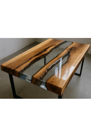 6 Kg Wood Epoxy Quatro Maxi/ Kalın Döküm Şeffaf Epoksi Reçine Seh